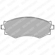 Комплект тормозных колодок DELPHI LP1228