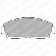 Комплект тормозных колодок DELPHI LP1432