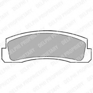 Комплект тормозных колодок DELPHI LP189