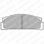 Комплект тормозных колодок DELPHI LP30