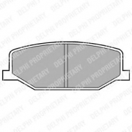 Комплект тормозных колодок DELPHI LP527