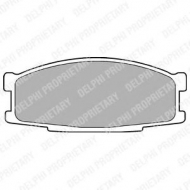 Комплект тормозных колодок DELPHI LP981