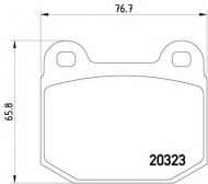 Комплект тормозных колодок HELLA 8DB 355 009-061