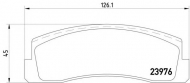 Комплект тормозных колодок HELLA 8DB 355 011-461