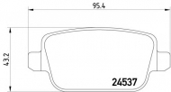 Комплект тормозных колодок HELLA 8DB 355 013-301