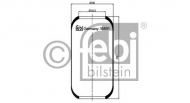 Баллон пневматической рессоры FEBI BILSTEIN 35891