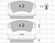 Комплект тормозных колодок METELLI 22-0313-0