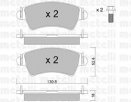 Комплект тормозных колодок METELLI 22-0313-1