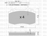 Комплект тормозных колодок METELLI 22-0563-1K