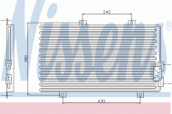 Конденсатор NISSENS 94208