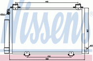 Конденсатор NISSENS 94590