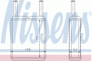 Теплообменник NISSENS 71956