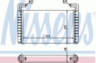 Теплообменник NISSENS 73371