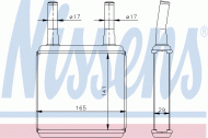 Теплообменник NISSENS 77605