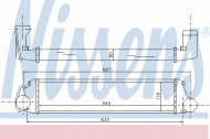Теплообменник NISSENS 96741