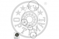 Ременный комплект OPTIMAL SK-1592
