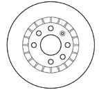 Тормозной диск MAPCO 15750