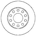 Тормозной диск MAPCO 15883