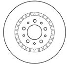 Тормозной диск MAPCO 15960