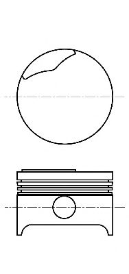 Поршень AE 24137 STD