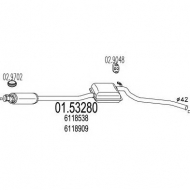 Амортизатор MTS 01.53280