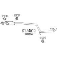 Амортизатор MTS 01.54510