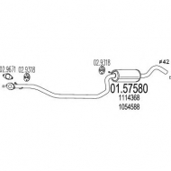 Амортизатор MTS 01.57580