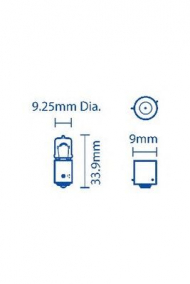 Лампа накаливания ACDelco ACBU1021