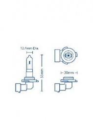 Лампа накаливания ACDelco ACBU1028