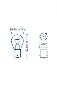 Лампа накаливания ACDelco ACBU1033