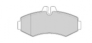 Комплект тормозных колодок NECTO FD6782A