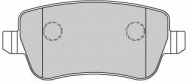 Комплект тормозных колодок NECTO FD7193A