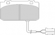 Комплект тормозных колодок NECTO FD4164A