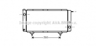 Теплообменник AVA QUALITY COOLING PE2003