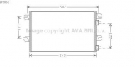 Конденсатор AVA QUALITY COOLING IV5063