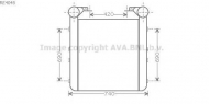 Теплообменник AVA QUALITY COOLING RE4048