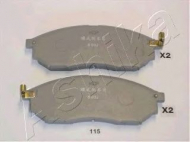 Комплект тормозных колодок ASHIKA 50-01-115