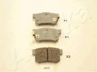 Комплект тормозных колодок ASHIKA 51-04-405