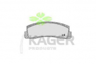 Комплект тормозных колодок KAGER 35-0432