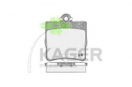 Комплект тормозных колодок KAGER 35-0576