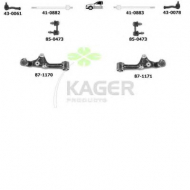 Подвеска колеса KAGER 80-0654