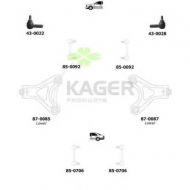 Подвеска колеса KAGER 80-1272