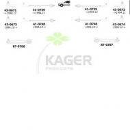 Подвеска колеса KAGER 80-1304