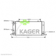 Теплообменник KAGER 31-0009
