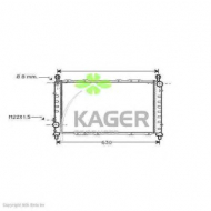 Теплообменник KAGER 31-0057
