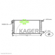 Теплообменник KAGER 31-0187