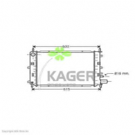 Теплообменник KAGER 31-0332