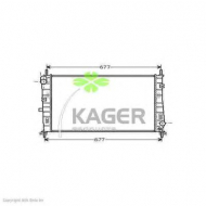 Теплообменник KAGER 31-0334