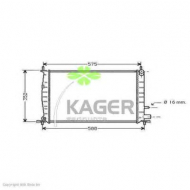 Теплообменник KAGER 31-0349
