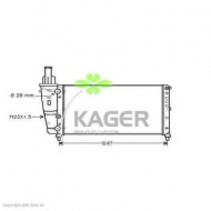 Теплообменник KAGER 31-0403